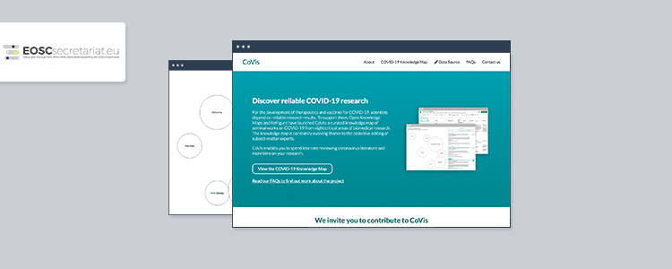 CoVis project funded by EOSCSecretariat