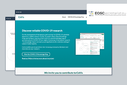CoVis project funded by EOSCSecretariat
