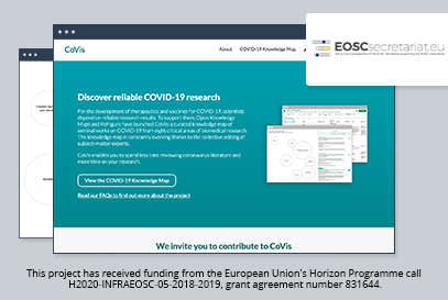 CoVis project funded by EOSCSecretariat